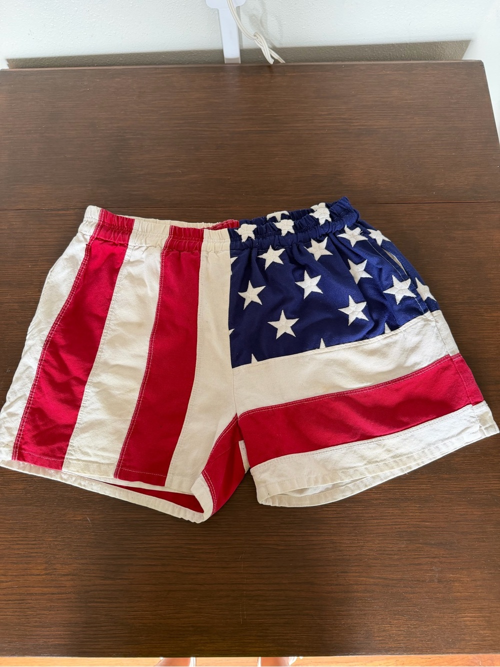 1993 Limited Edition - Men's American Flag Print Swim Shorts -Never Worn- XL